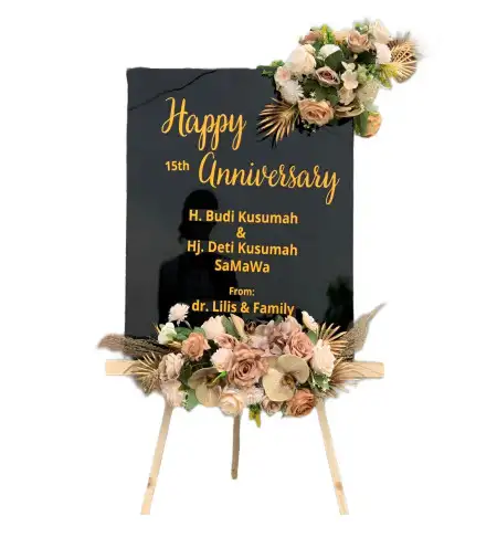 Papan Bunga Akrilik Surojoyo